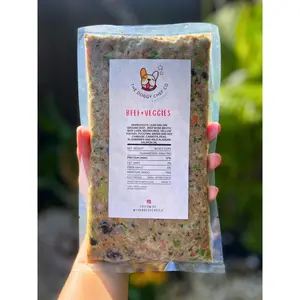Beef + Veggies, Fresh human grade dog food by The Doggy Chef Co.