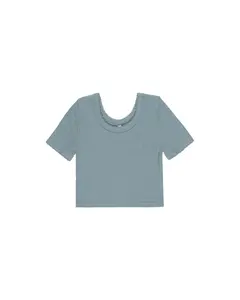 Ocean Pointelle Tee