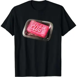 Fight Club 1999 Official Soap Dish Film Logo T Shirt for Fans