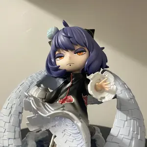 Spy x Family Anya & Black Cloak Konan Double-Headed Figure| Stylish Anime Collectible + Free Gift! Figurine Set for Display