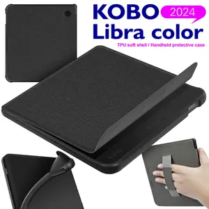 PadShield TPU Fabric Smart Cover - 7 in Durable EReader Accessories, Handheld Casing for 2024 KOBO Libra Color with Full Protection (Not for Universal Android Tablets)