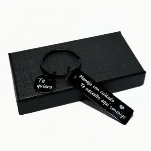 Drive Safe Keychain, 1 Count Letter Pattern Keychain, Gifts for Boyfriend on Birthday, Outdoor Accessories Spanish styles,Valentines Day Gifts