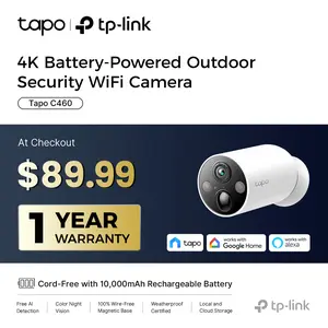 TP-Link & Tapo C460 |4K 8MP Outdoor Security Camera | Free AI Person/Vehicle Detection, Starlight Color Night Vision,  Wireless MagCam, Alexa & Google Compatible  #SummerWins #DealsForYouDays