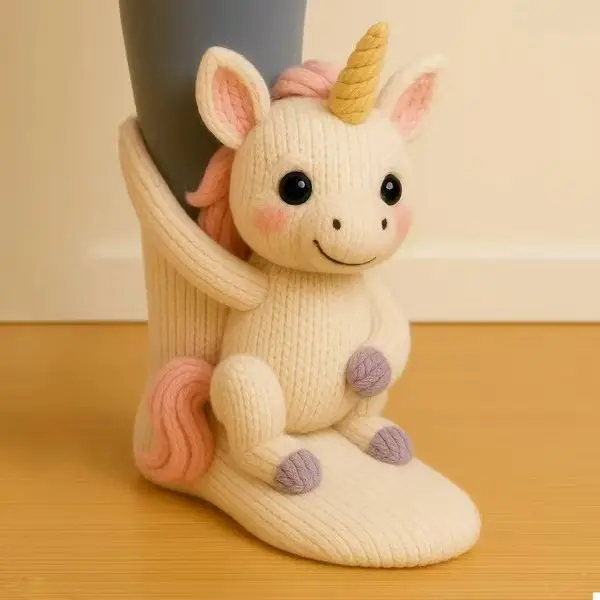 3D Knit Animal Socks,2026 New Novelty Floor Sock for Christmas,Cute Novelty Animal Socks,Cute Hand Crochet Knit Sock,Winter Warm Floor socks for Adults,Breathable Anti-Sweat Design