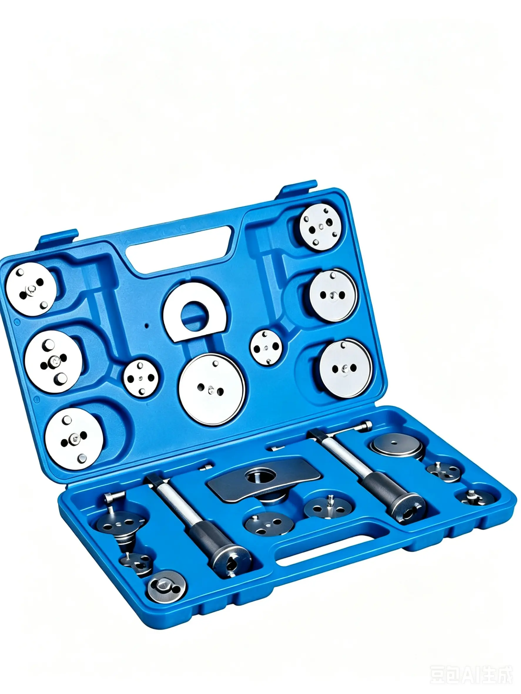 【FathersDayGift】Brake Caliper Wind Back Tool Kit, 22pc Brake Caliper Piston Rewind Tool Kit Set for Almost Cars Trucks and Four-Wheel Drive Vehicles,Caliper Tool with Case