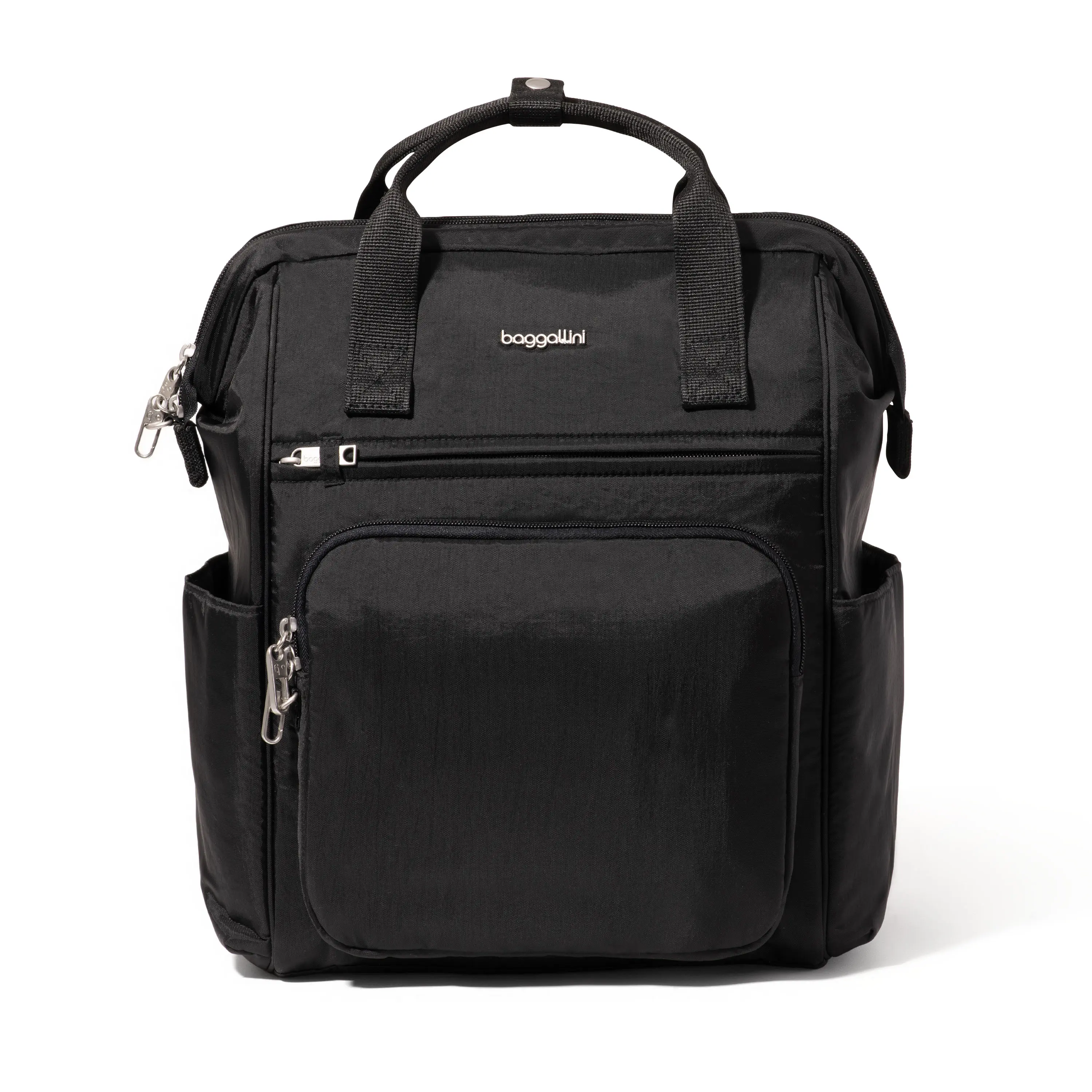 Baggallini Securtex Anti-Theft Windsor Backpack, Durable Carry On Backpack for Business Travel, Business Travel Backpack
