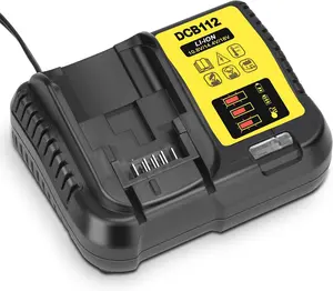 DCB112 Battery Charger Suitable for De-Walt 20V Batteries (12V-20V 3.0A) DCB204 DCB206 DCB609 DCB606 DCB120 DCB124 DCB115 DCB118 DCB102BP DCB107