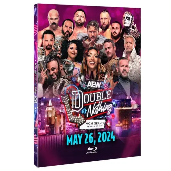 AEW Double or Nothing May. 26, 2024 Blu-ray Disc