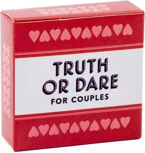 Couples Card Games for Adults Truth Or Dare Themed Card Game| Perfect for Romantic Date Night & Connection