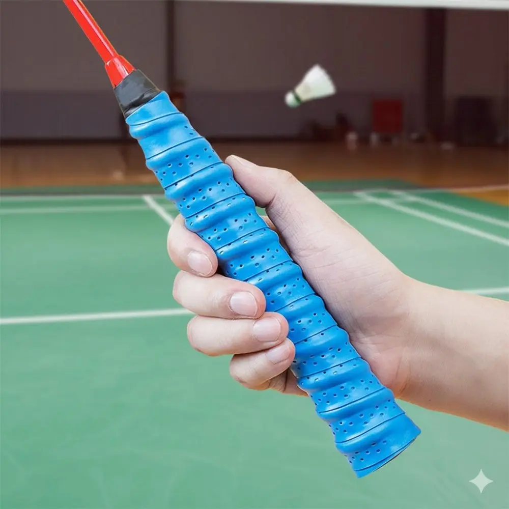 Multi-Function Non-Slip Sweat Absorbent Grip Tape - Universal Matte Overgrip for Tennis, Badminton & Pickleball Rackets. Durable, Breathable, Anti-Slip Wrapping. 8 Colors, Training Replacement Handle Wrap, Outdoor Sports Equipment.