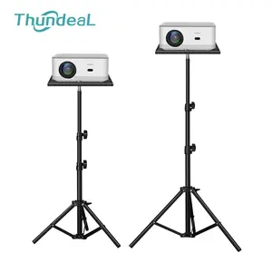 Thundeal Universal Adjustable Durable Projectors Tray Mount Stand for Tripods, Versatile Holder for Projectors, Monitors, Cameras and Laptops