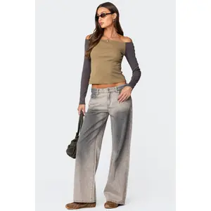 Joe Washed Low Rise Baggy Jeans