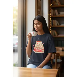 Books Coffee T-Shirt