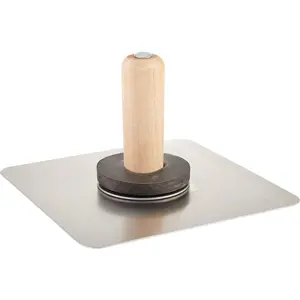 SL517 Contractor Aluminum Plastering Hawk, 9 x 9-Inch