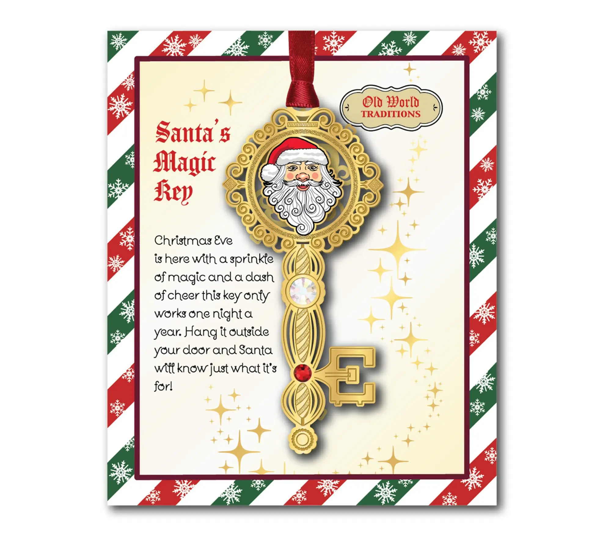 Beacon Designs Santa's Magic Key Ornament