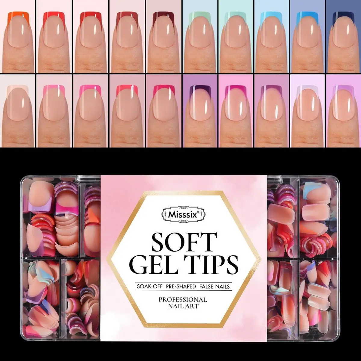 20 Colore Short Square-2