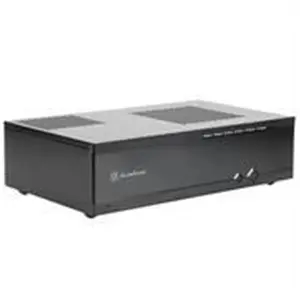 212 MAIN 7L SilverStone Series Mini-ITX HTPC Media Center Case - Black, No Power Supply