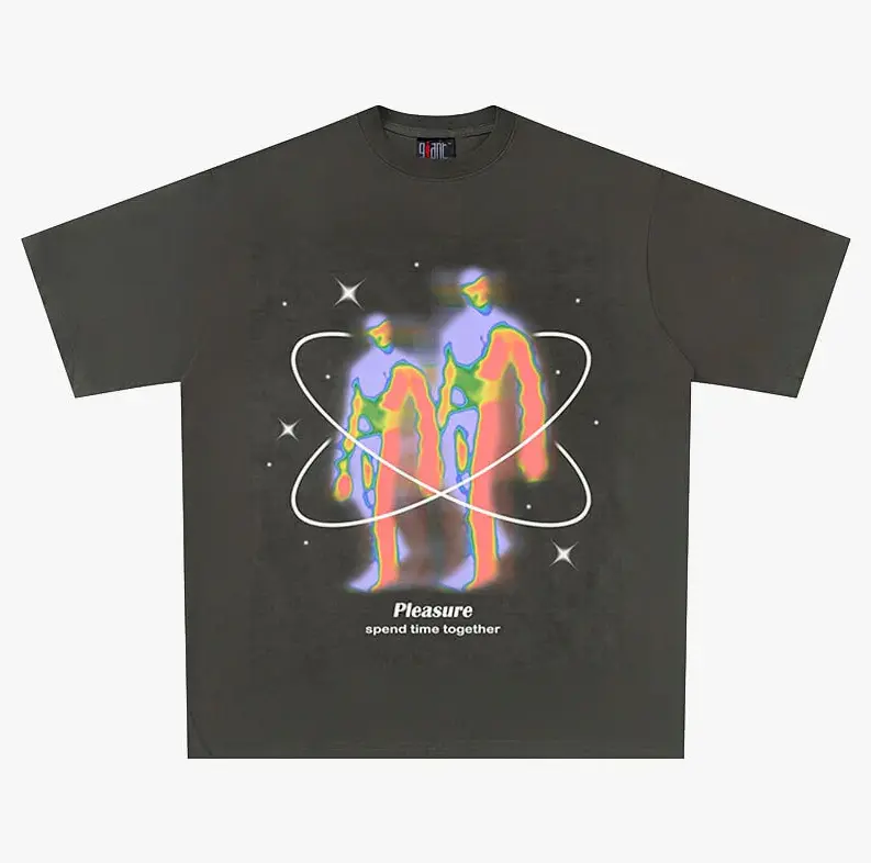 Pleasure Spent Time Together Cyber Y2K T-Shirt Streetwear unisex graphic Unisex shirt Crewneck Clothing Shortsleeve Top graphic tee