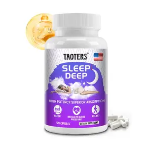 Taoters Melatonin Health Supplement, Supports Healthy Sleep, 120 Capsules