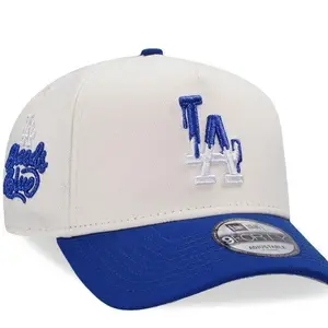 New Era High Quality Snapback Caps MLB Collection – NY Yankees & LA Dodgers Fitted Hat, Durable Cotton Baseball Cap, Flat Brim Gorra, Gorras Urbanas Hombre Mujer, Estilo Callejero, Deportes, Regalo Ideal Fans MLB