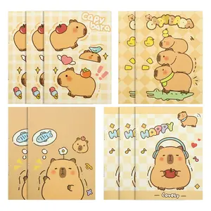 Geluode Capybara Pocket Notebooks, 10 Packs in 4 Designs 3.2" x 4.7" Cute  Mini NotePad Diary for Birthday Gifts Stocking Stuffers Office Business School  Students Rewards