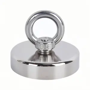 Neodymium Fishing Magnets - Strong Pulling Force Rare Earth Magnet - for Retrieving in River and Magnetic Fishing - 1.88 inch(48 mm) 2.36 INCH(60mm)