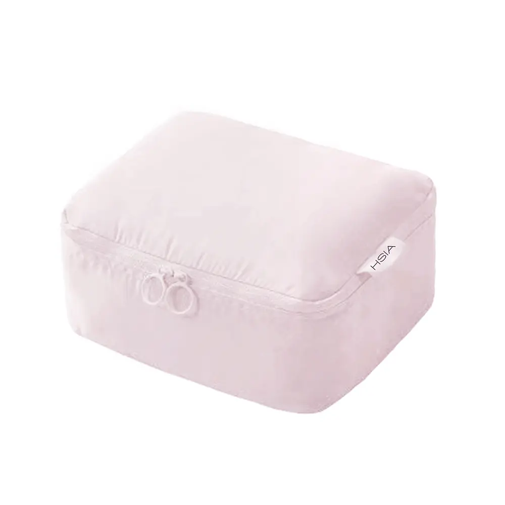HSIA Women's Underwear & Lingerie Organizer - Bra Storage Solution, Compact Space Saver with Zip Closure, Travel Home Organizer for Luggage Packing and Laundry
