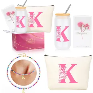 Teen Girl Gifts Trendy Stuff, Easter Christmas Valentine's Day Birthday Gifts for Teen Girls Pink Initial K
