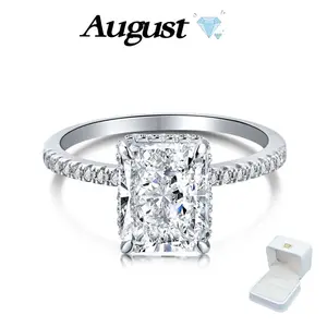 Women's Classic Elegant Hypoallergenic Cubic Zirconia Engagement Ring Set - Paved Setting, Wedding/Anniversary Use, Exquisite Packaging, Sizes 5-10