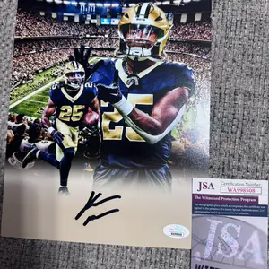 KENDRE MILLER SIGNED 8X10 Photo JSA COA NEW ORLEANS Football