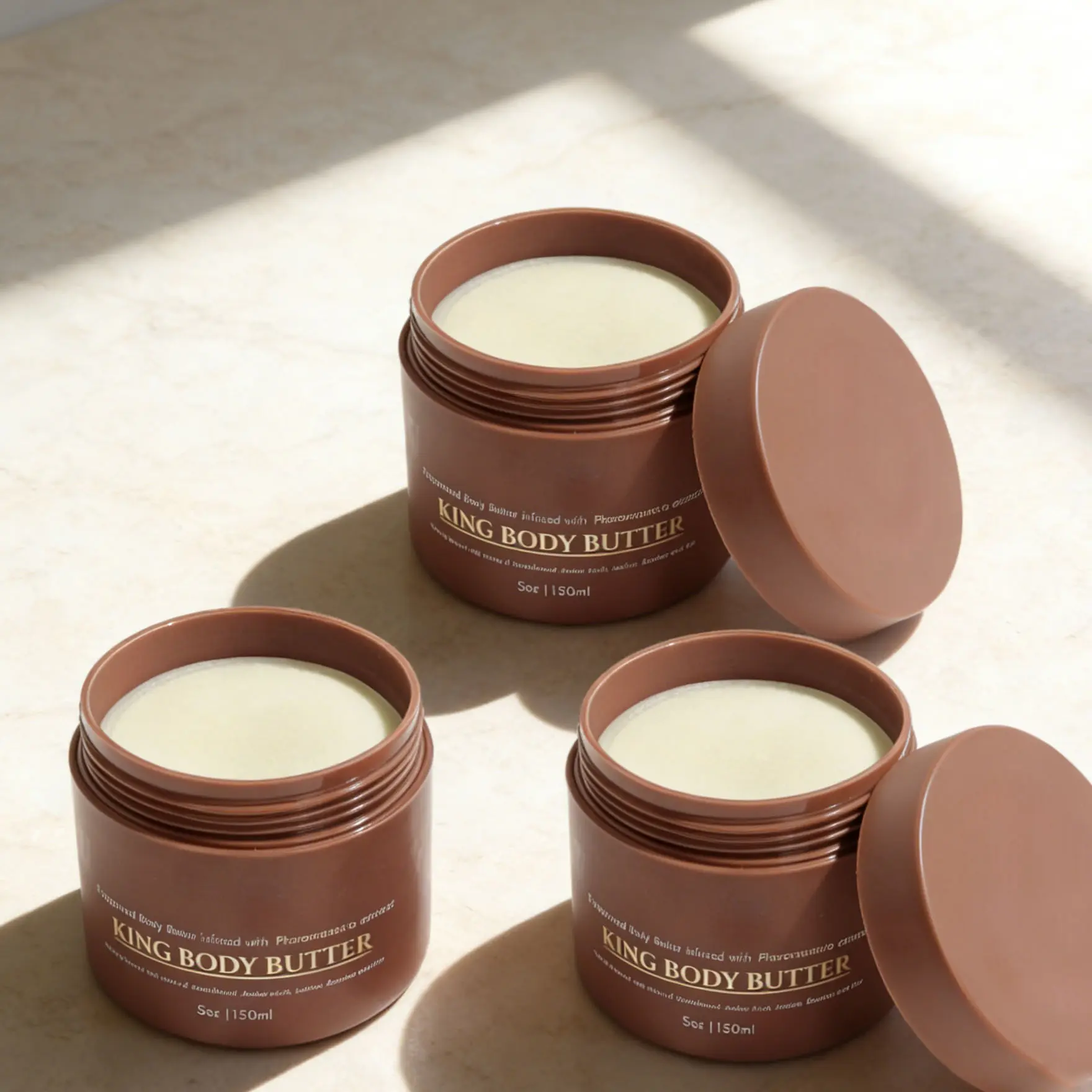 Men's 3-Pack Body Butter Cream Set, Luxury Cologne-Scented Body Care for Male, Hydrating Nourishing Essential Long-Lasting Daily Moisturizer for Smooth Radiant Skin (Sports & Outdoor Leisure Use)