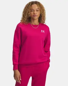 Under Armour Icon Fleece Women's Oversized Crew Hoodie Fit