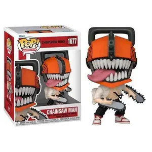 Funko Pop! Chainsaw Man 1677 Vinyl Figure in PopShield Protector
