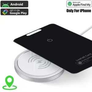 Wallet Tracker Card Air Tag, Bluetooth-compatible Smart Wallet Finder, For iOS/Android,Ultra-Thin Design, IP68 Waterproof, Luggage Tags, Passport, Wallet Locator