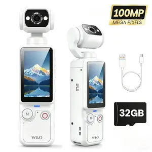 2026 New Upgraded 1.0 Vlogging Camera | Digital Pocket Camera with Focusing, Compact Video Recorder for Photography, Great Birthday Gift for Adults Teens & Kids Photography Enthusiast