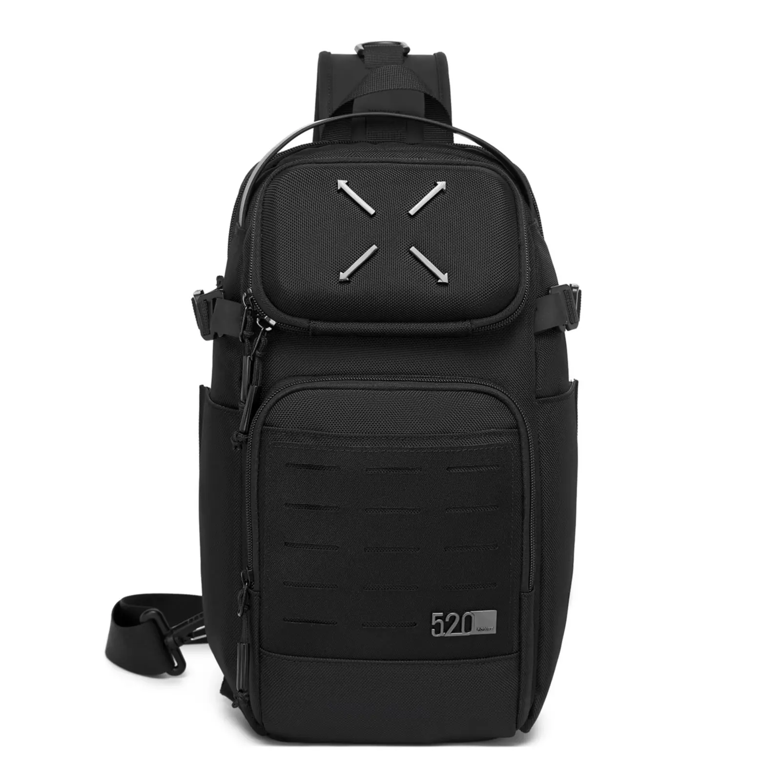 OZUKO Tactical Sling Bag, Small Crossbody multifunction messenger Bag | Waterproof Shoulder Chest Pack for Travel, Work & Everyday Carry lightweight sport