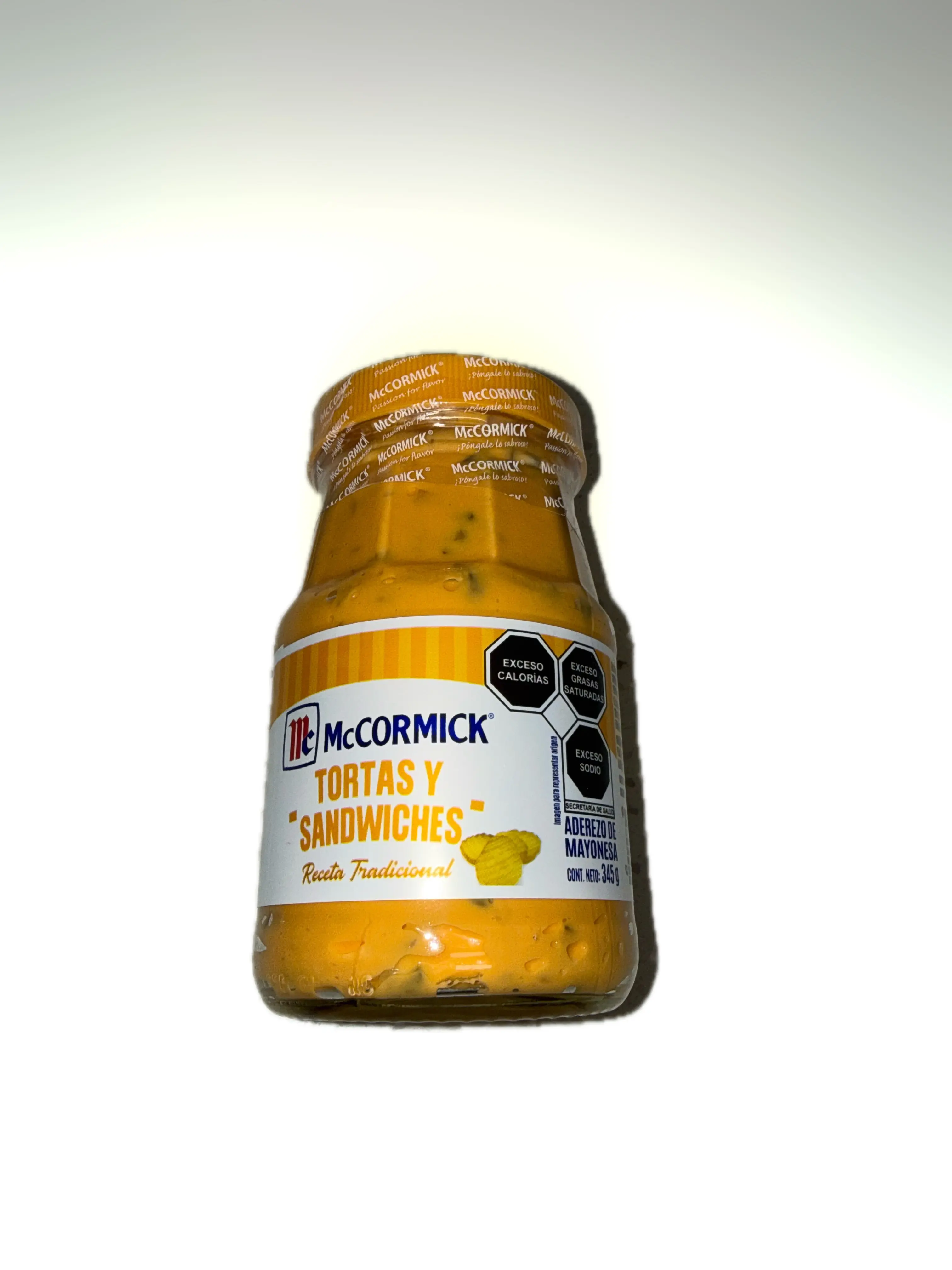 McCormick Tortas & Sandwiches Aderezo de Mayoneza 345g | McCormick Tortas & Sandwiches Mayo Spread, Traditional Recipe, 345 g (12.17 oz)