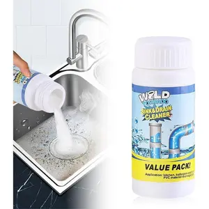 Powerful Hydrating Sink & Drain Clog Cleaner Powder - Automatic Toilet Blockage Cleaning Tool, Fast Unclog for Kitchen Bathroom Pipeline Household