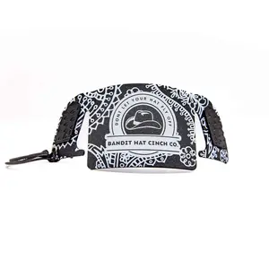 Hat Cinch - Black Paisley