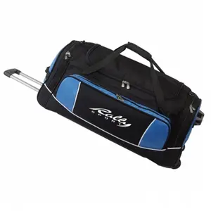 212 MAIN 34 in. Rolling Duffle Bag - Black, Locking Handle, Travel Ready Luggage for Travel