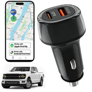 FancyDove Car Charger Tracker, Anti-Theft Tracking Device Integrated Charger