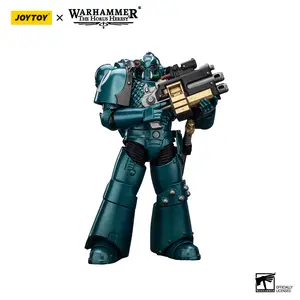JOYTOY Warhammer 1/18 Action Figure Alpha Legion Headhunter With Banestrike Combi-Bolter And Power Dagger JT01406