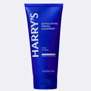 Harry's Exfoliating Face Wash - Gentle Formula with Eucalyptus, Peppermint, and Natural Exfoliants - 150g - Cleansing, Facial Skincare Aloe