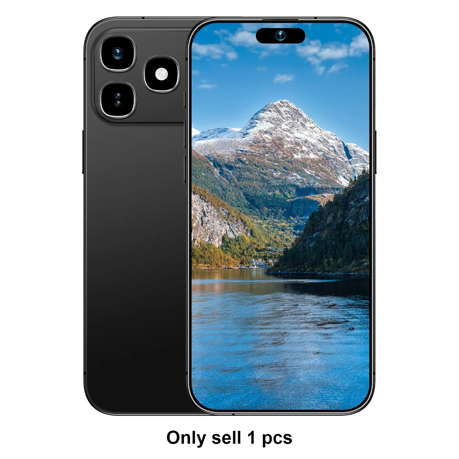 I25 Ultra Unlocked Smart Android Phone, 4g Network, 6.85-Inch Screen, Octa-Core Cpu, Android 12.0, 4100mah Battery, 6gb+128GB Storage, Dual Sim Slot