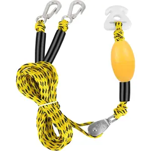 Heavy Duty Floating Tow Rope with Float Ball - Premium Watersports Towable Tubes for Boating, Water Skiing and Wakeboarding