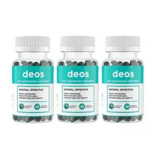 3x Full Body Deodorant Supplement linternal Odor Control for Men & Women, Gut Health, Skin Health, Detox& Digestion Support| Multi Pack Freshness Support