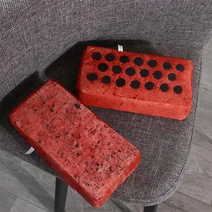 Simulation Brick Plush Sponge Brick Toy Cushion Funny Sponge Simulation Brick Cute Creative Simulation Fake Brick Plush Cushion