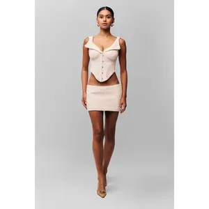 Chamonix Chiffon Mini Skirt