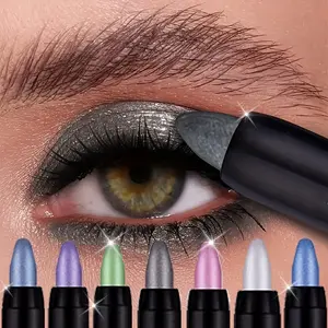 Waterproof Long-lasting Highlight Stick Eyeshadow Stick, Rainbow Glitter | Long-lasting, rich eye makeup, easy-to-apply inner eye brightener, Eye Shimmer, Eye Makeup Products