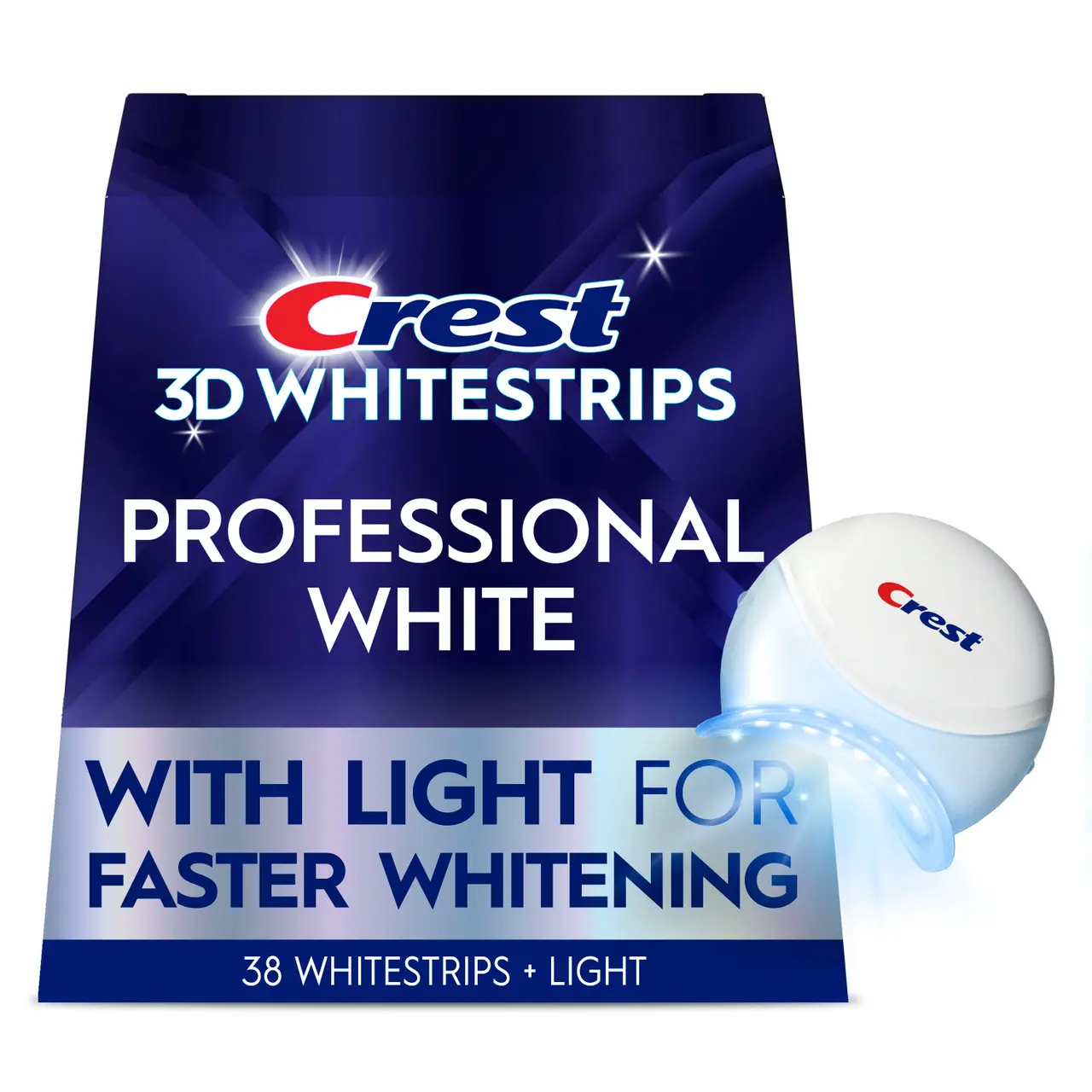 Crest 3DWhitestrips Professional White + Light Crest 3DWhitestrips Professional White + Light